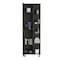 Tuhome Urano Mirror Linen Cabinet, Four Interior Shelves, Five External Shelves, Smokey Oak MLI6584 - alternate 2